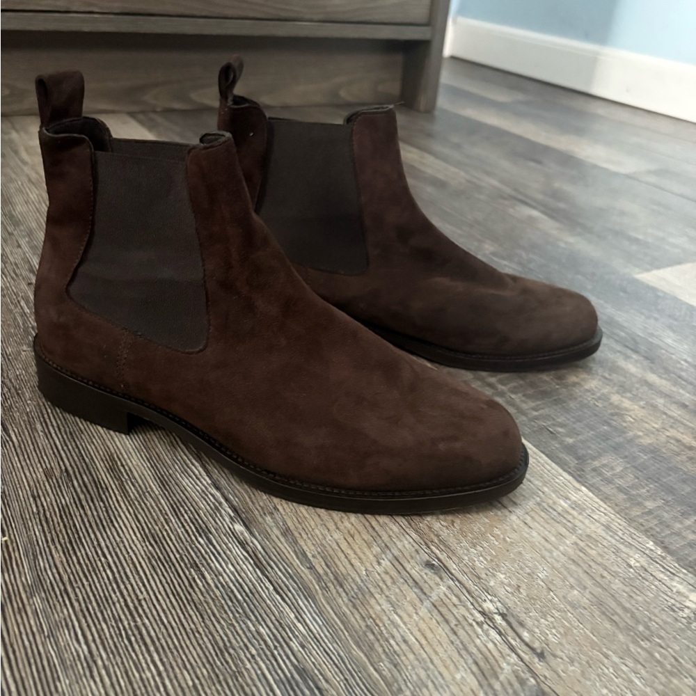 Boots 275 Central brown leather Italian boots